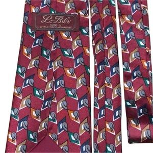 VINTAGE HICKOK LE BIL’S 100 % SILK TIE MADE IN THE USA